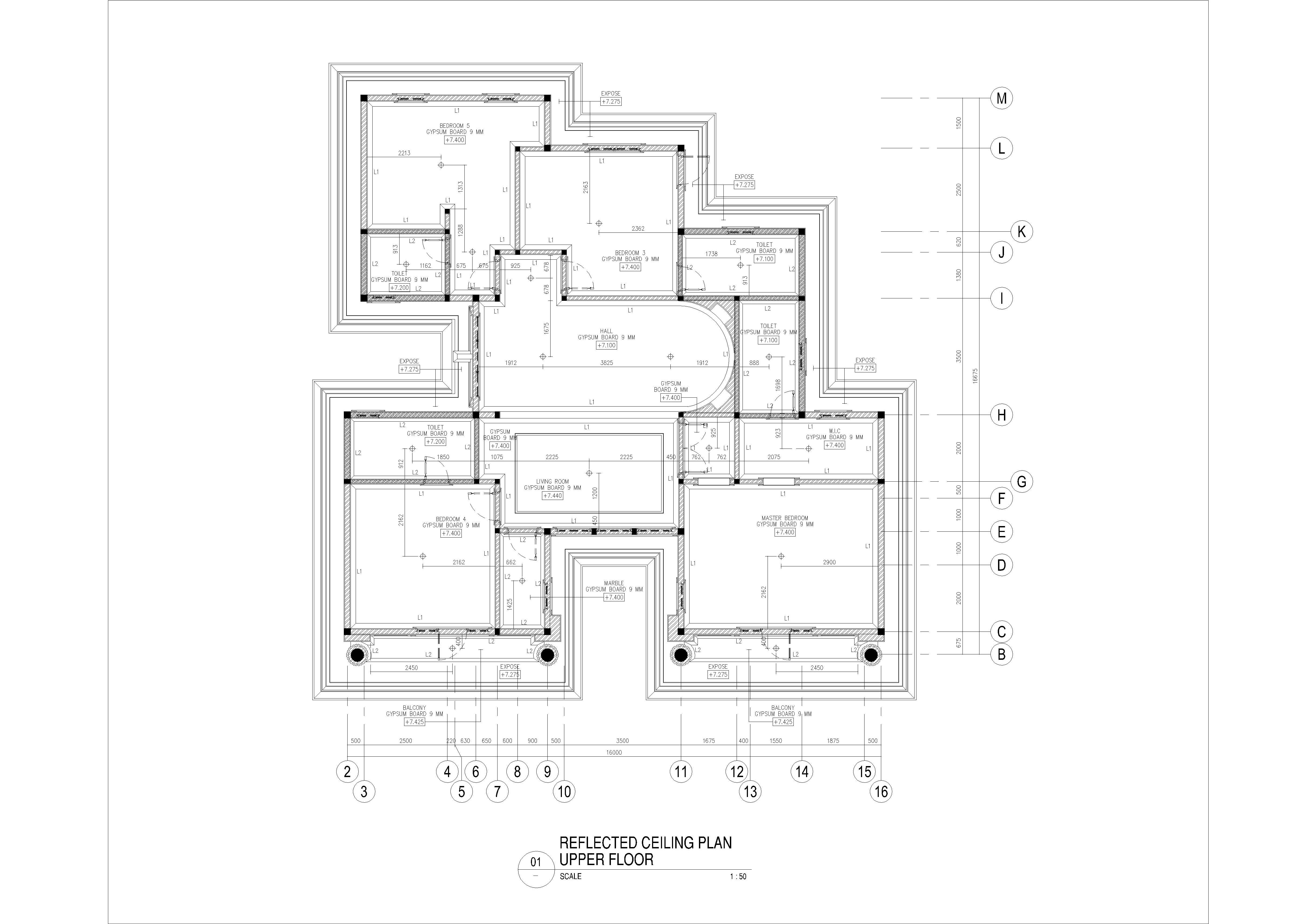 Contoh Gambar Kerja Rumah Biro Arsitek Interior K5